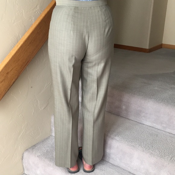 Talbots stretch light woo/ silk dress pants. - Picture 2 of 6